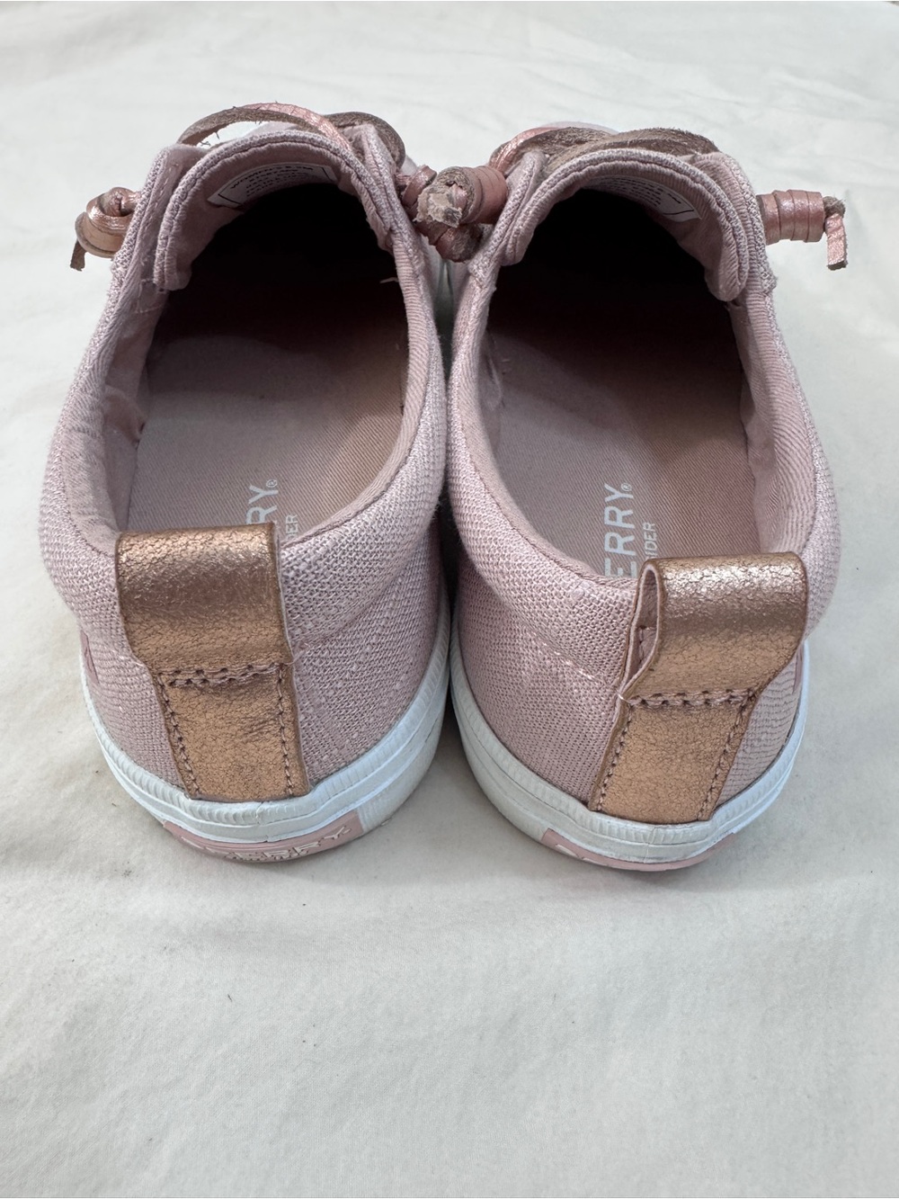 Rose Gold Sneakers - Picture 4 of 6